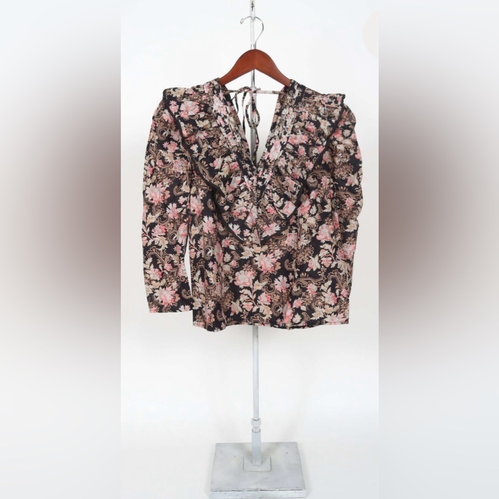 NWT St. Roche- Hatfield Top in print Belladonna. Size 6